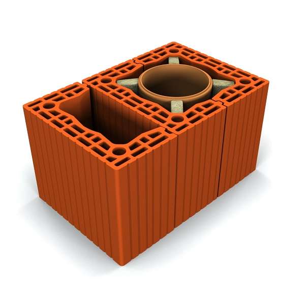 Bakonytherm Klasszik BTK-S 200 komplett kémény szellőzőkürtővel