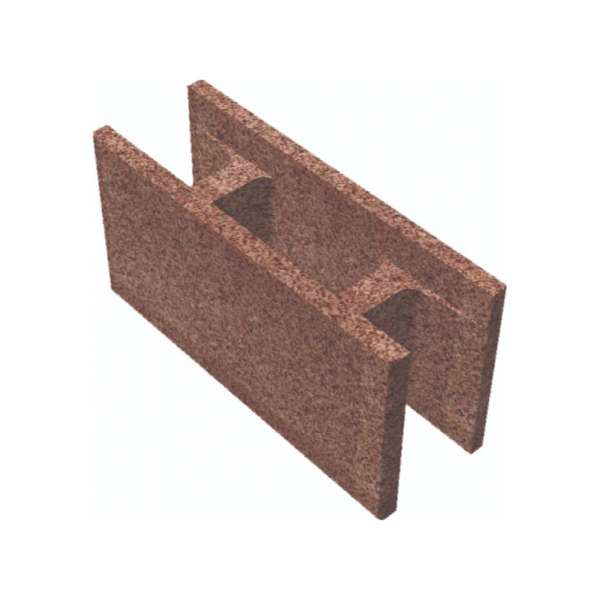 Durisol DMI 17/12 L hanggátló falazóelem