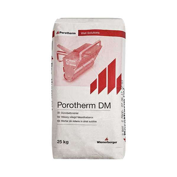 Porotherm Rapid vékony ragasztóhabarcs 25 kg